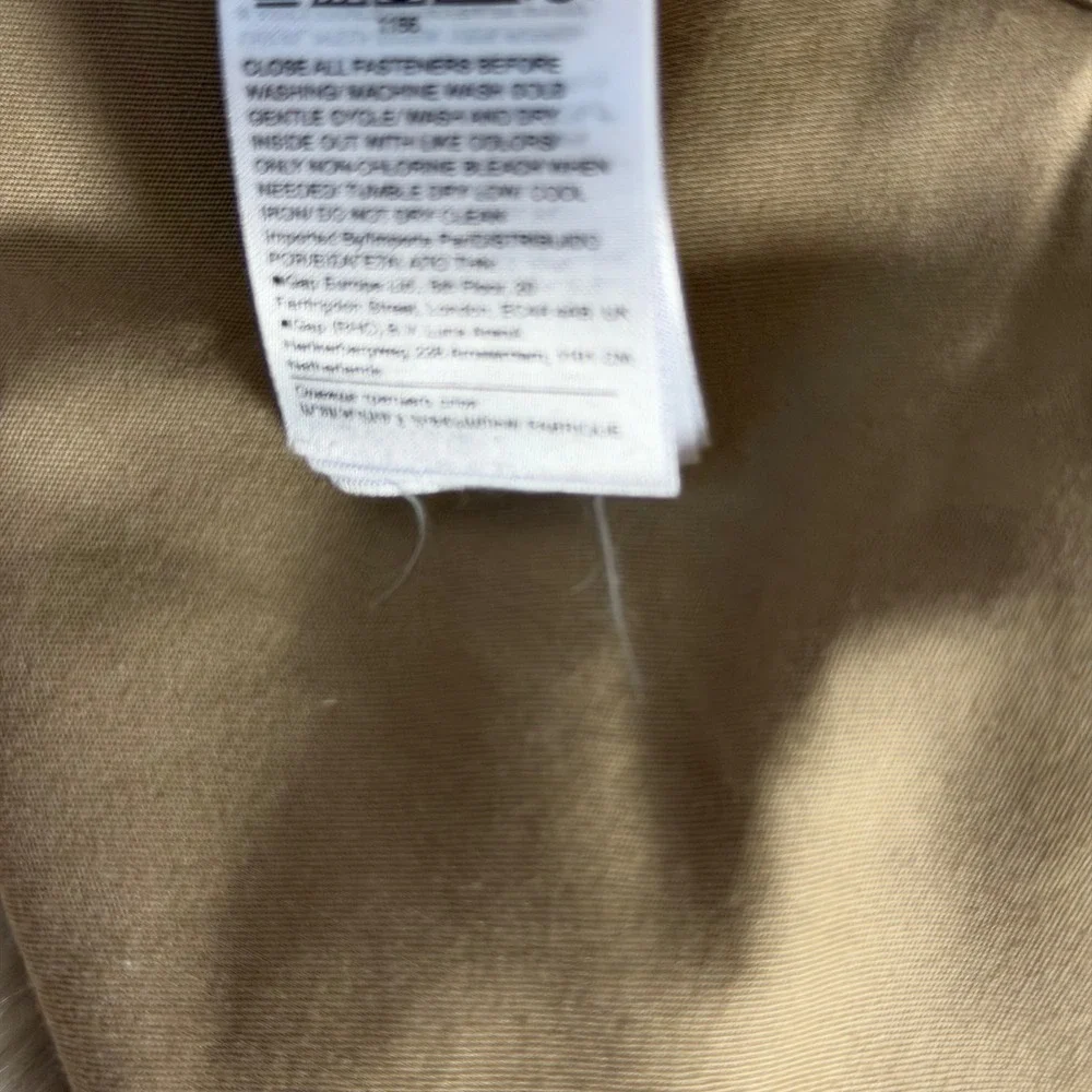 Banana Republic Heritage Expedition Utility Vest Khaki Tan Safari Graphic XL